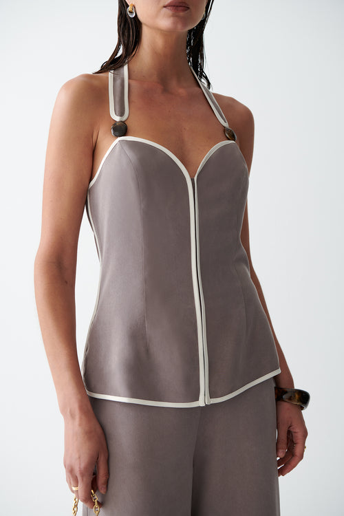 SANCIA Issy Halter Top-The Shop Laguna Beach