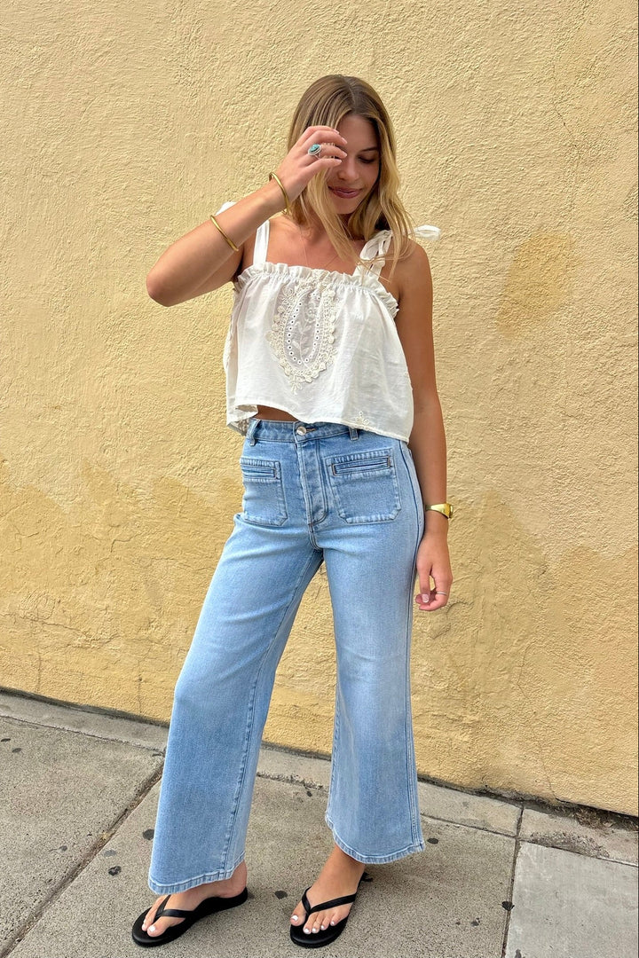 KEEN THE LABEL Arabella Babydoll Cami - More Colors Available-The Shop Laguna Beach