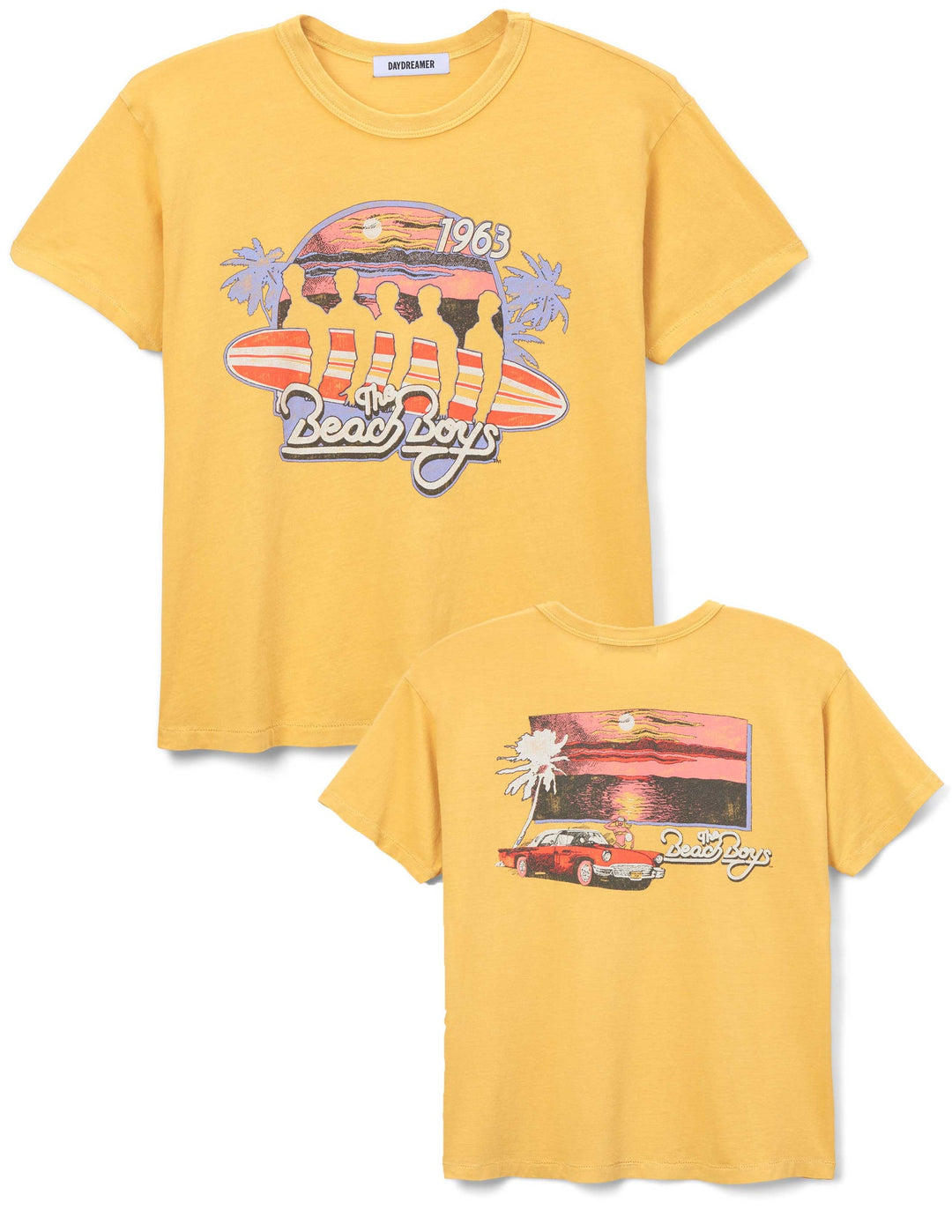 DAYDREAMER <br> Beach Boys 1963 Ringer Tee-The Shop Laguna Beach
