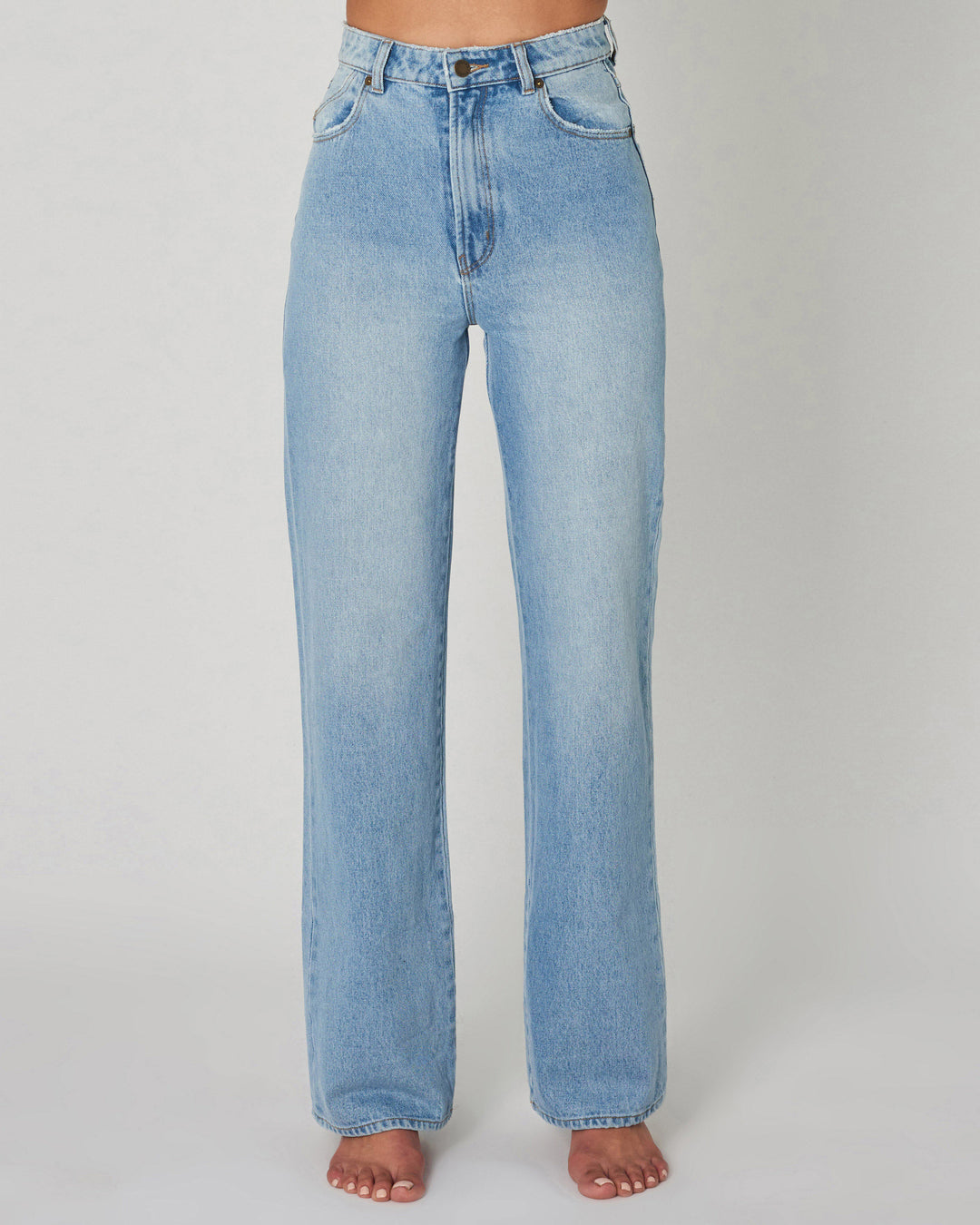 ROLLAS Heidi Wide-Leg Jean - Old Stone-The Shop Laguna Beach