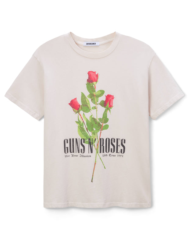 DAYDREAMER Guns N Roses Use Your Illusion Roses Weekend Tee-The Shop Laguna Beach