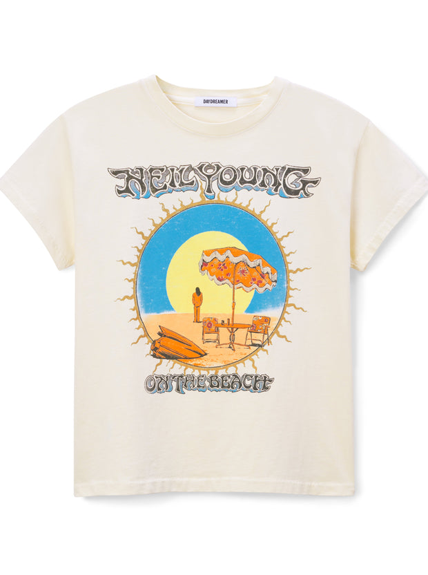 DAYDREAMER Neil Young On the Beach Tour Tee