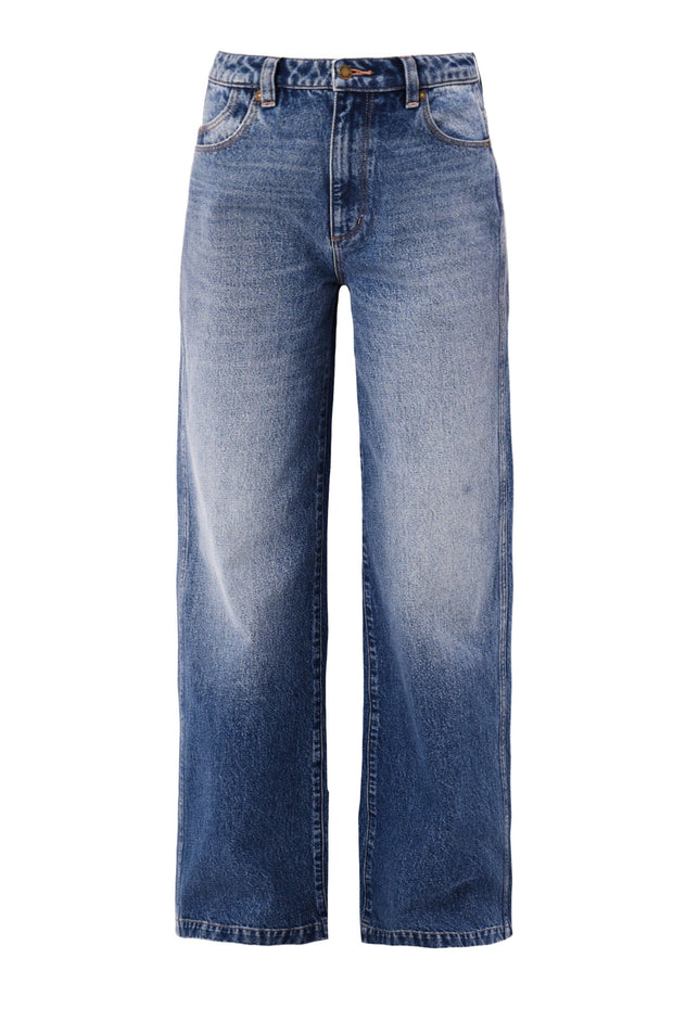 ROLLAS Kate Baggy Denim Pant - Real Worn-The Shop Laguna Beach