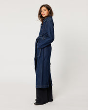 ROLLAS Bijou Alice Rinse Denim Trench Jacket-The Shop Laguna Beach