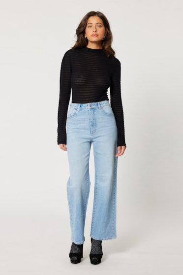 ROLLAS Heidi Ankle Jean - Sunshine Blue-The Shop Laguna Beach