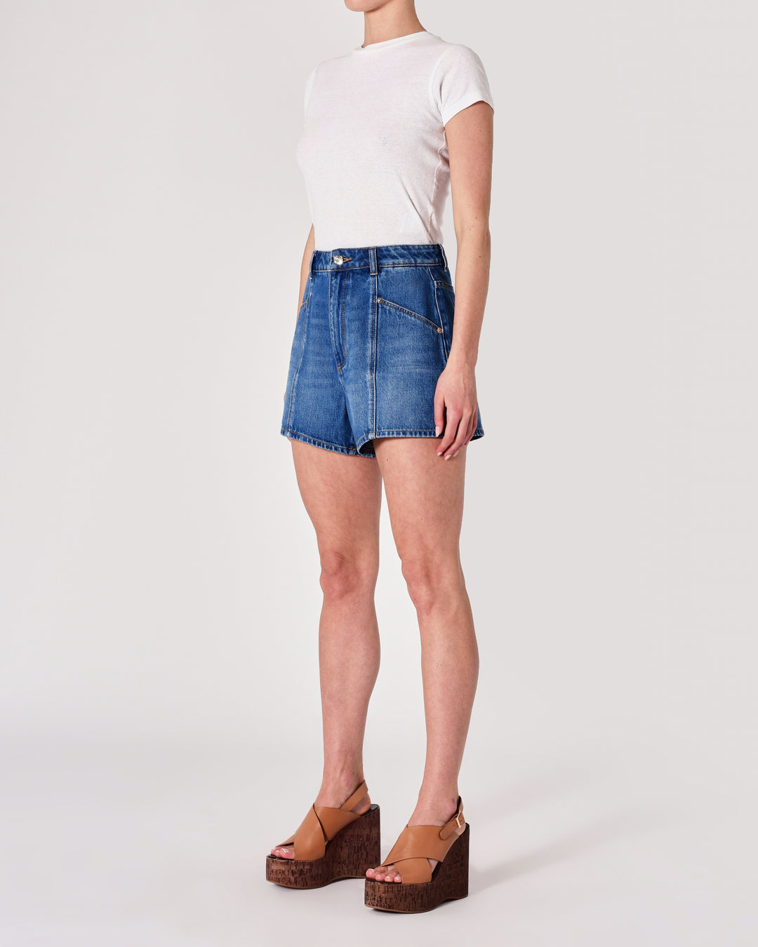 ROLLAS Mirage Deco Denim Short - Silverlake-The Shop Laguna Beach