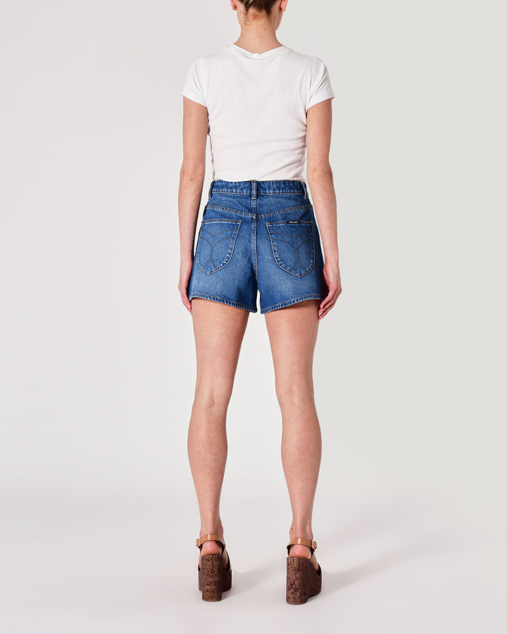 ROLLAS Mirage Deco Denim Short - Silverlake-The Shop Laguna Beach