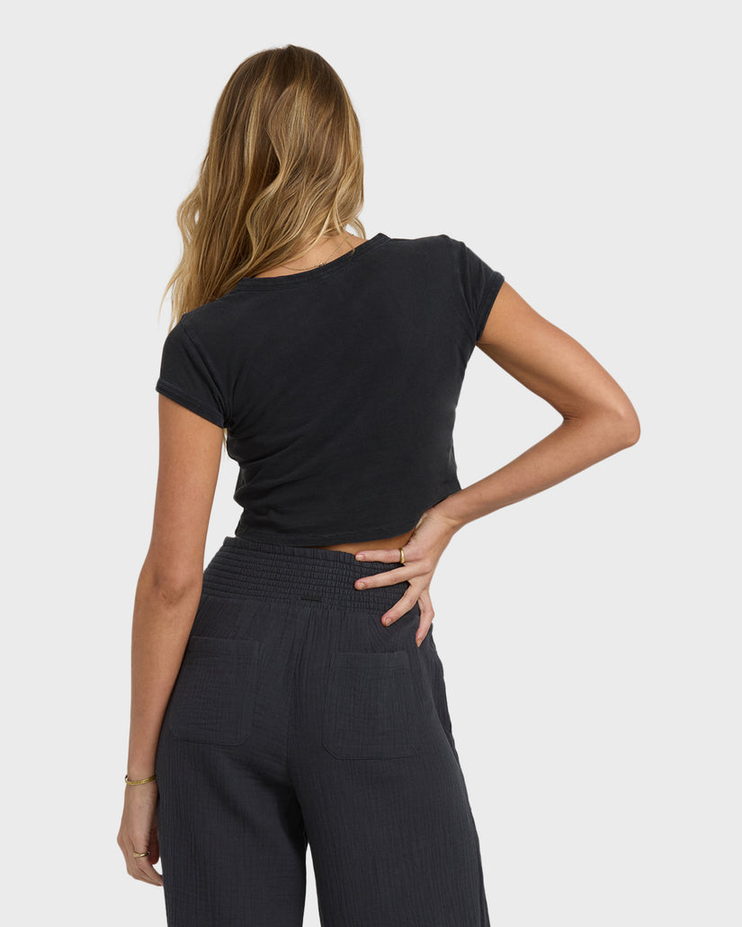 BILLABONG Daily Crop Tee - More Colors Available-The Shop Laguna Beach