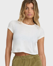 BILLABONG Daily Crop Tee-The Shop Laguna Beach