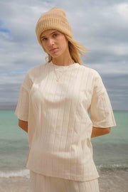 BILLABONG Cass Knit Short Sleeve Top-The Shop Laguna Beach