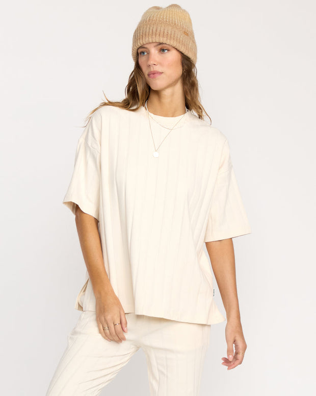 BILLABONG Cass Knit Short Sleeve Top-The Shop Laguna Beach