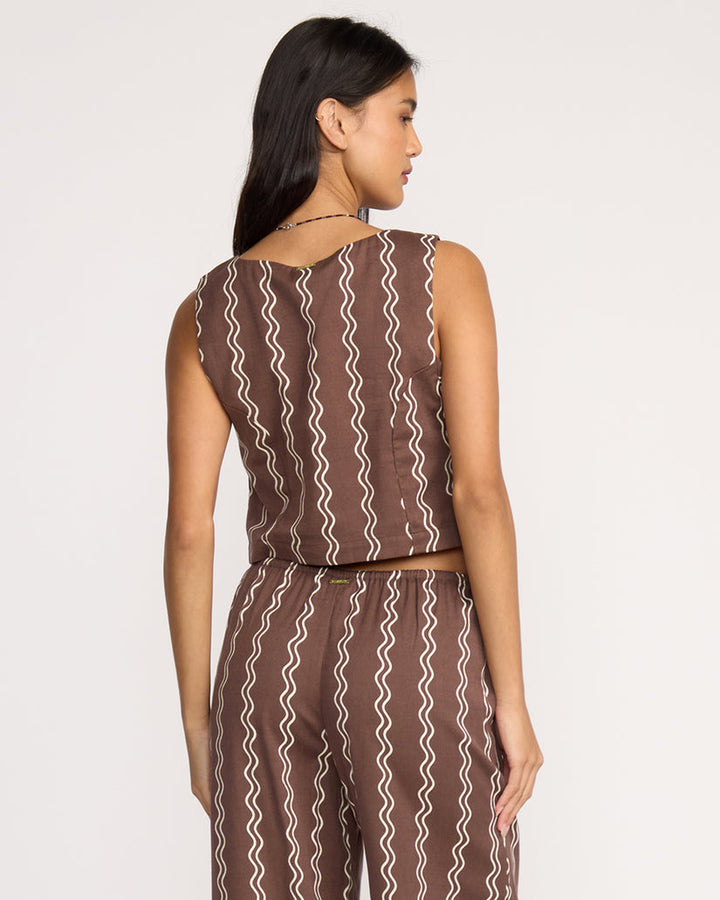 BILLABONG Another Wave Buttoned Tank-The Shop Laguna Beach