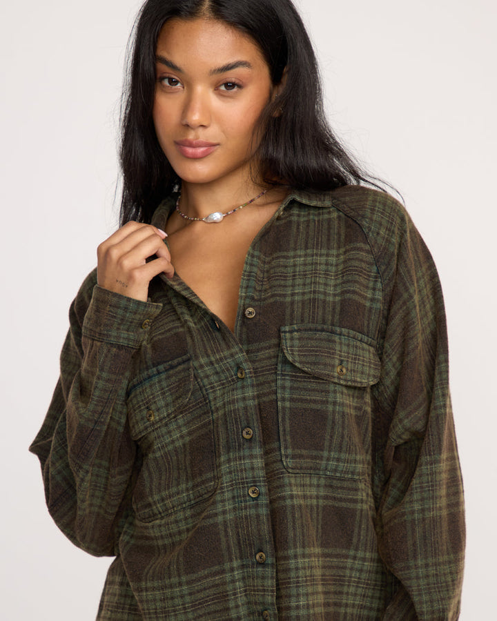 BILLABONG Coastal Breeze Flannel Shirt-The Shop Laguna Beach