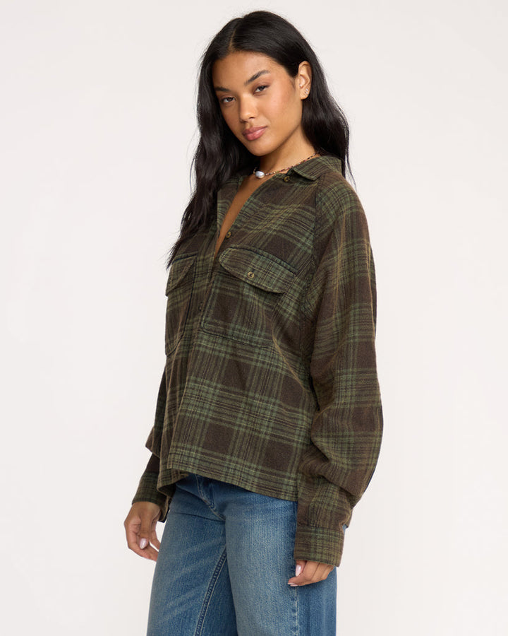 BILLABONG Coastal Breeze Flannel Shirt-The Shop Laguna Beach