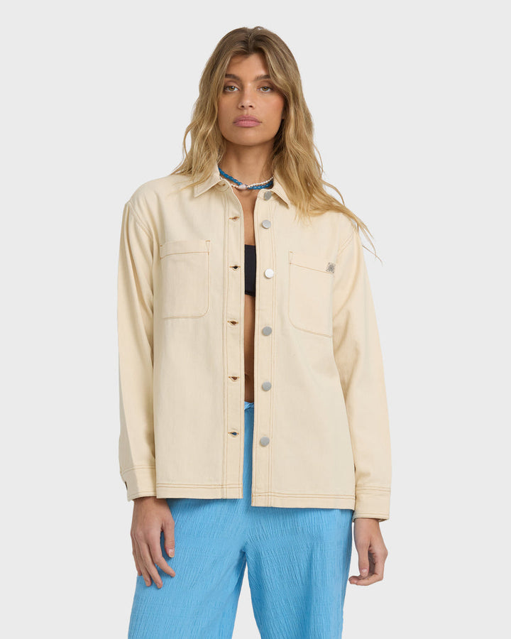 BILLABONG Laura Twill Jacket-The Shop Laguna Beach