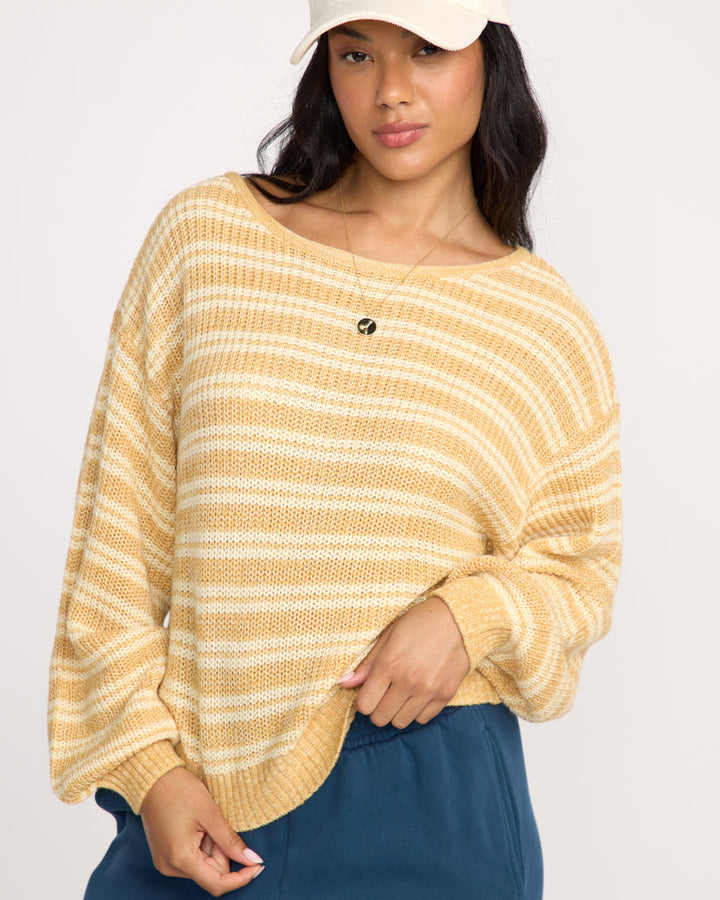 BILLABONG Light Wave Stripe Sweater-The Shop Laguna Beach