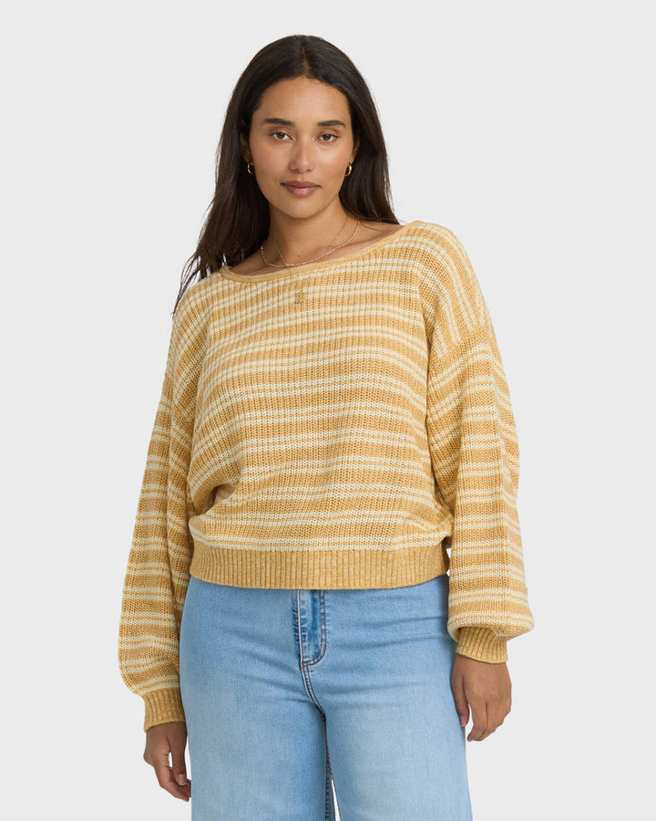 BILLABONG Light Wave Stripe Sweater-The Shop Laguna Beach