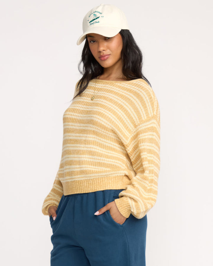 BILLABONG Light Wave Stripe Sweater-The Shop Laguna Beach