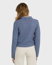 BILLABONG Ayla Sky Collared Sweater-The Shop Laguna Beach