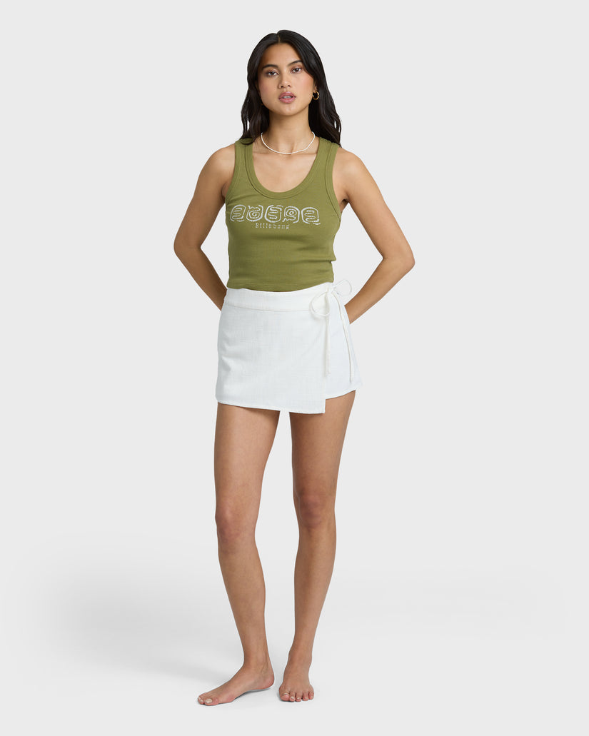 BILLABONG Your Crush Cotton Skort-The Shop Laguna Beach