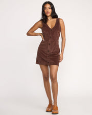 BILLABONG Last Waves Cord Mini Dress-The Shop Laguna Beach