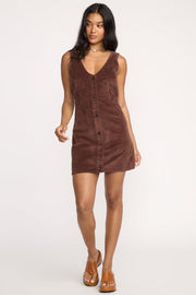 BILLABONG Last Waves Cord Mini Dress-The Shop Laguna Beach