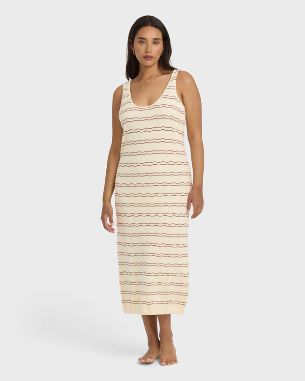 BILLABONG Heat Waver Knit Midi Dress
