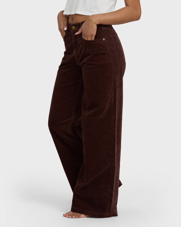 BILLABONG Uncut Cord Wide-Leg Pant-The Shop Laguna Beach