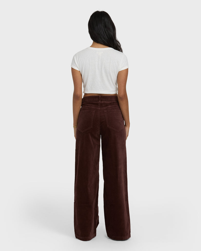 BILLABONG Uncut Cord Wide-Leg Pant-The Shop Laguna Beach