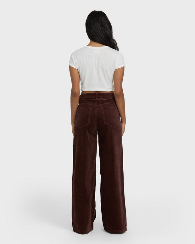 BILLABONG Uncut Cord Wide-Leg Pant-The Shop Laguna Beach