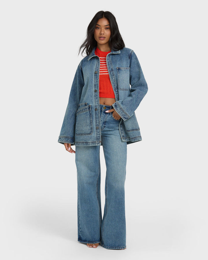 BILLABONG Denim Chore Coat-The Shop Laguna Beach