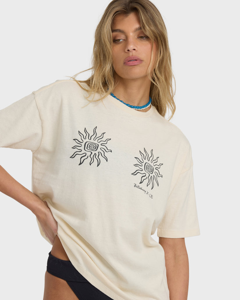 BILLABONG Laura Short Sleeve Tee-The Shop Laguna Beach