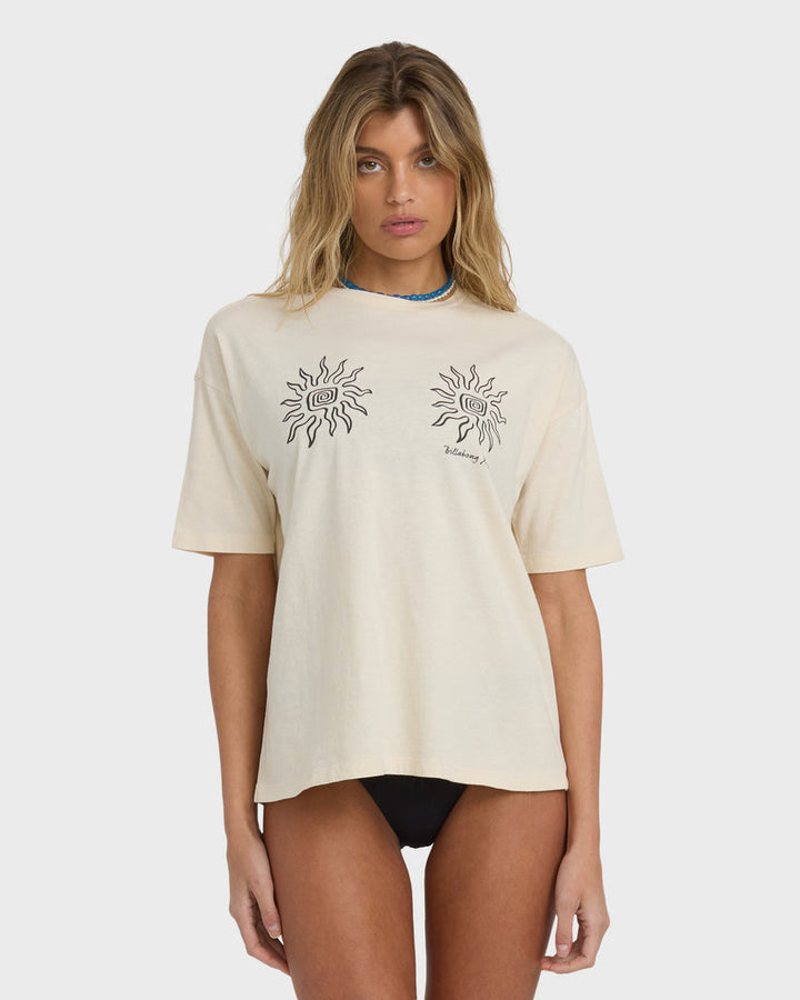 BILLABONG Laura Short Sleeve Tee-The Shop Laguna Beach