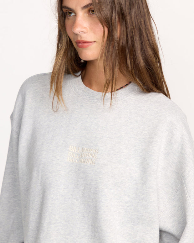 BILLABONG So Sunny Kendal Crew Sweatshirt-The Shop Laguna Beach