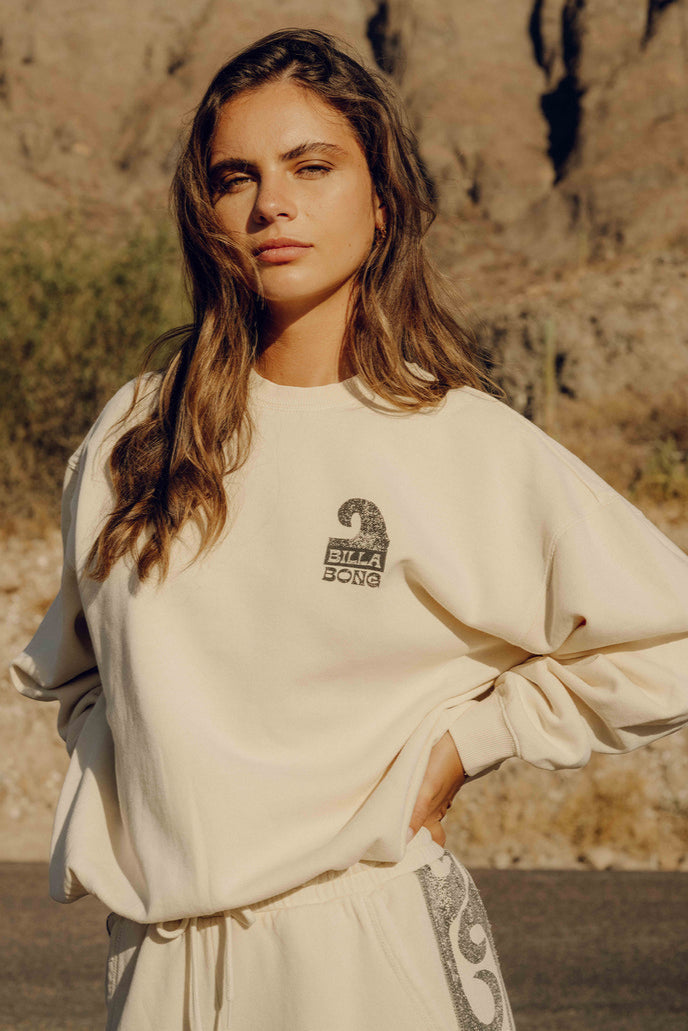 BILLABONG Sun Wave Livin' Kendal Crew Pullover - More Colors Available-The Shop Laguna Beach