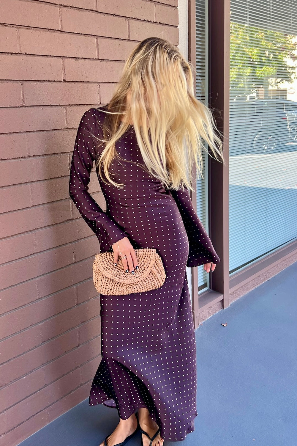 KEEN THE LABEL Georgie Satin Maxi Dress-The Shop Laguna Beach