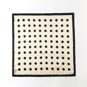 ACCITY Polka Dot Silky Scarf - Beige