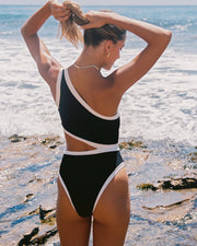 *Online Exclusive* <br> LSPACE Loren Colorblock One Piece-The Shop Laguna Beach