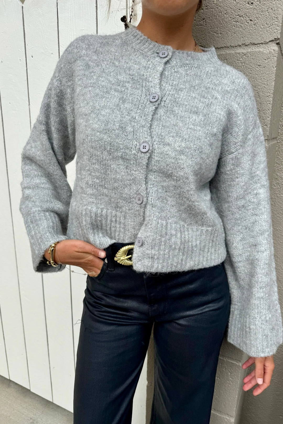 KEEN THE LABEL Tamra Cardigan Sweater-The Shop Laguna Beach