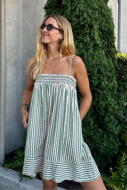 KEEN THE LABEL Talitha Stripe Mini Dress