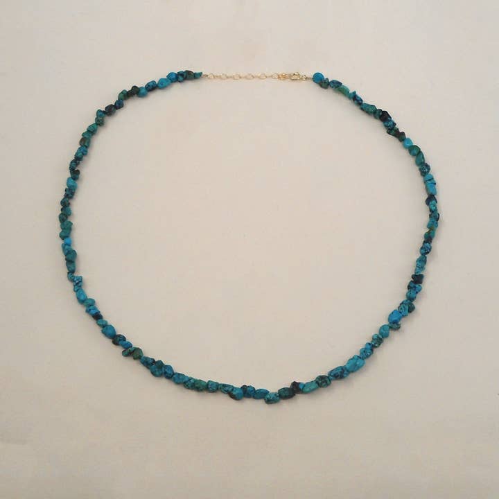 MAY MARTIN Dakota Turquoise Necklace-The Shop Laguna Beach