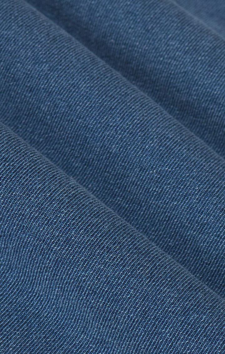 Z SUPPLY Boyfriend Knit Denim Crew Pullover-The Shop Laguna Beach