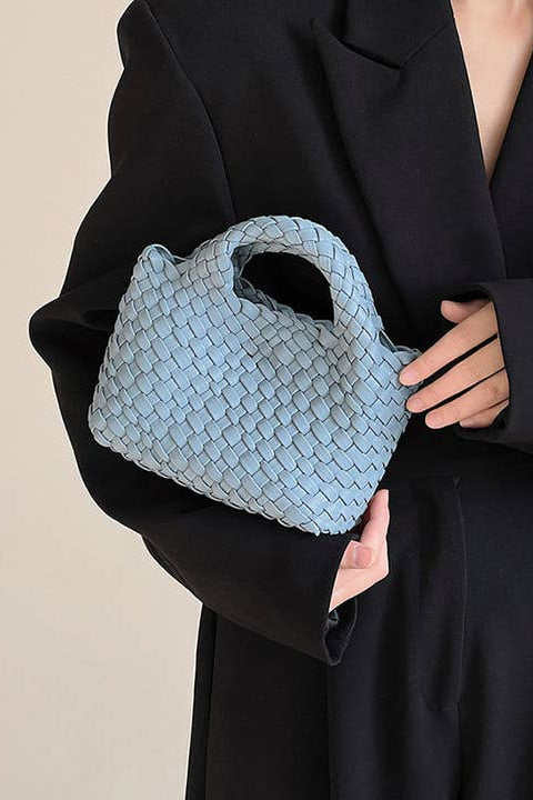 KEEN THE LABEL Mini Woven Crossbody Bag - More Colors Available