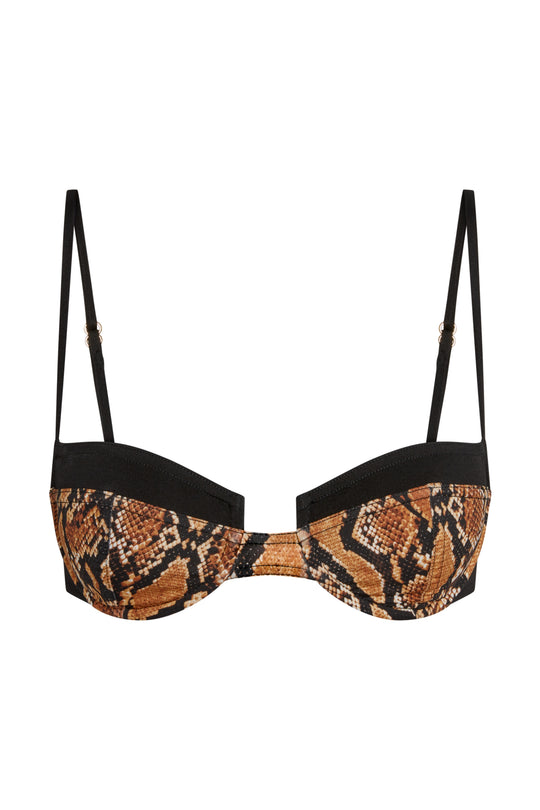 INDAH Fiona Printed Underwire Top