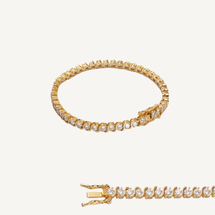 HOUSE OF AU.+ORA Sirens CZ Tennis Bracelet-The Shop Laguna Beach