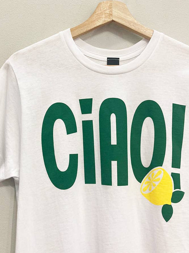 SWEET CLAIR Ciao Lemon Boyfriend Tee-The Shop Laguna Beach