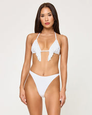 *Online Exclusive* <br> LSPACE Leilani Bottom - White-The Shop Laguna Beach