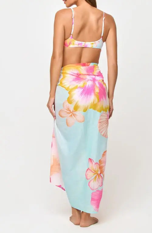 LSPACE Mika Printed Sarong-The Shop Laguna Beach
