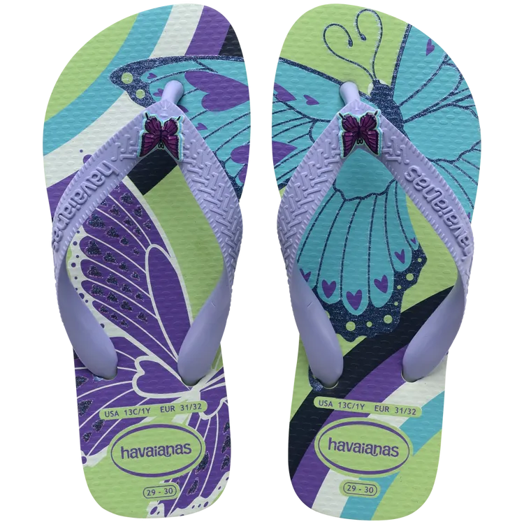 HAVAIANAS KIDS Fantasy Butterfly Sandals-The Shop Laguna Beach