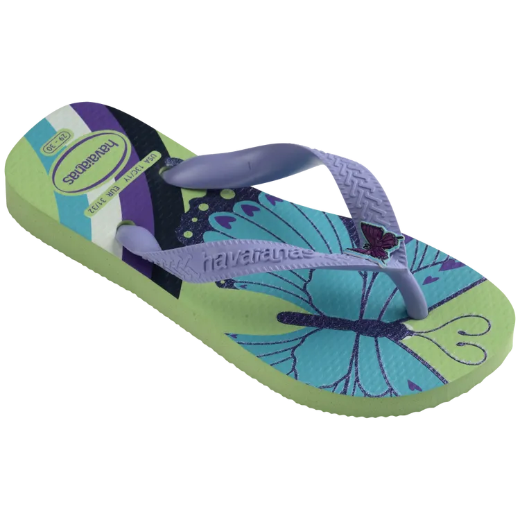 HAVAIANAS KIDS Fantasy Butterfly Sandals-The Shop Laguna Beach